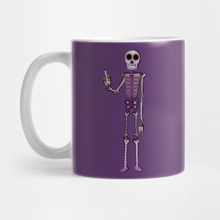 DNGAF Skeleton Mug